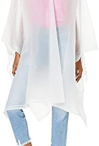 totes Unisex Rain Poncho, lightweight, reusable, and packable on the go rain protection